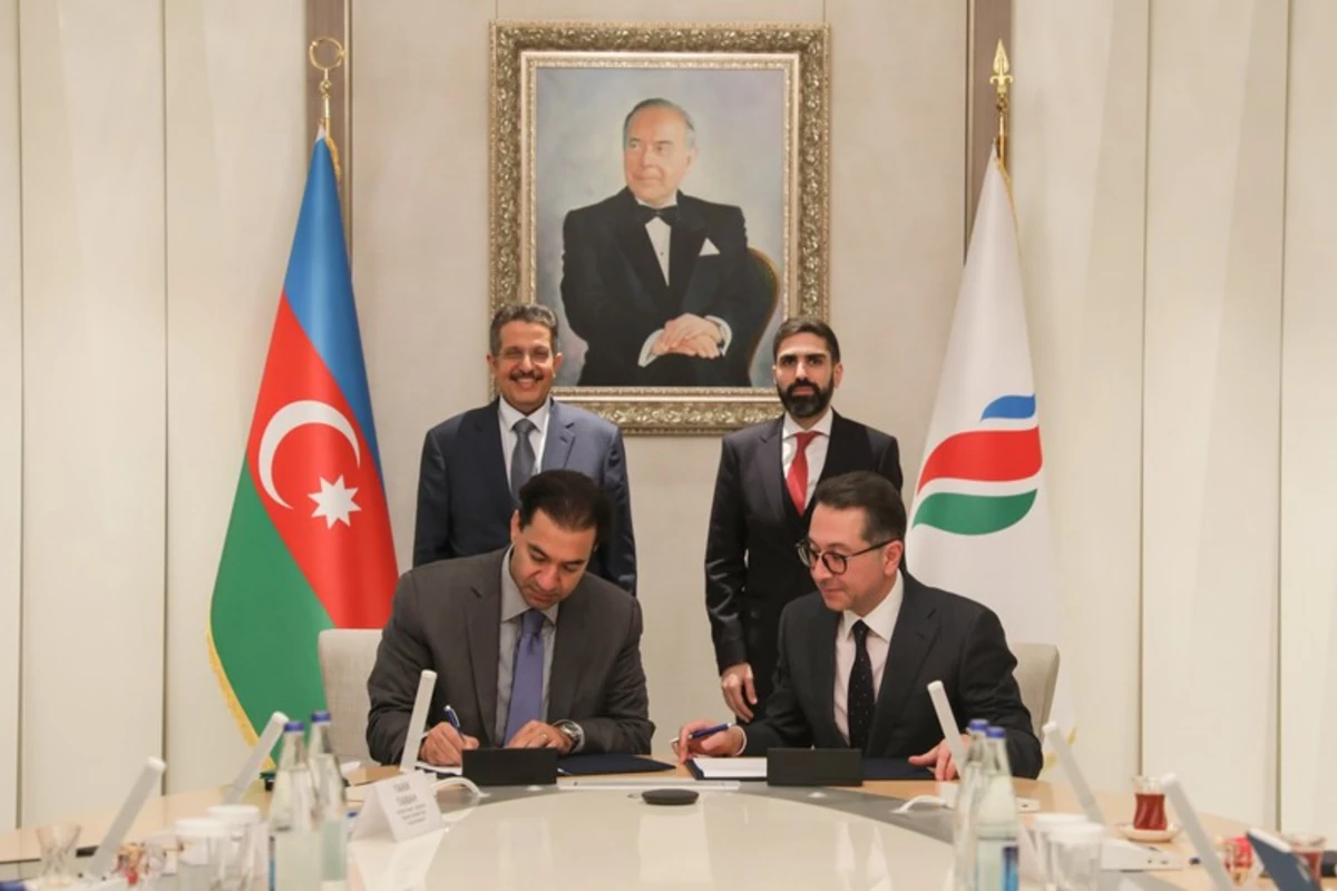 SOCAR ilə “ACWA Power” şirkəti arasında saziş imzalanıb - FOTO