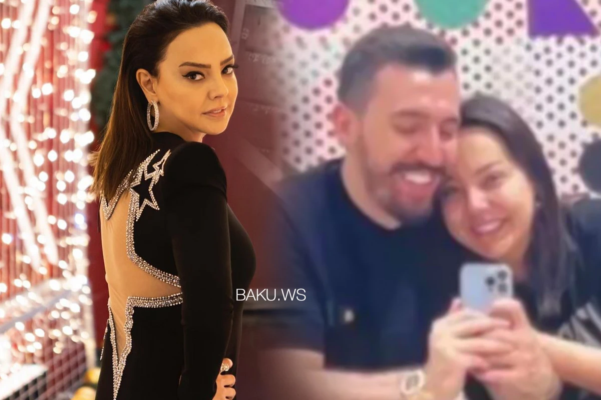 49 yaşlı Ebru Gündeş 22 yaş kiçik sevgilisi ilə - FOTO