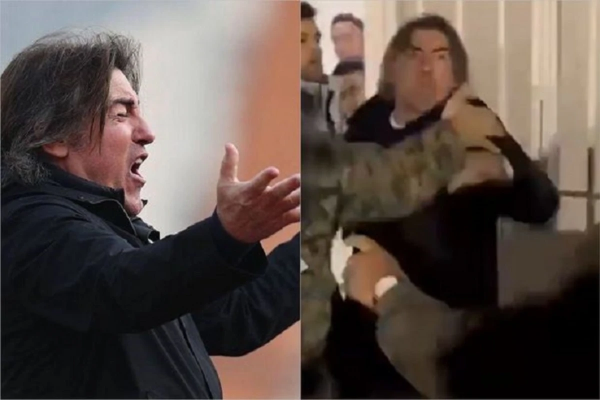 İranda qonaq məşqçi Andrea Stramaccioni polislər tərəfindən döyüldü - VİDEO