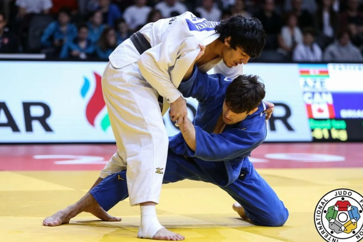Böyük Dəbilqə: Azərbaycan cüdoçusu gümüş medal qazanıb