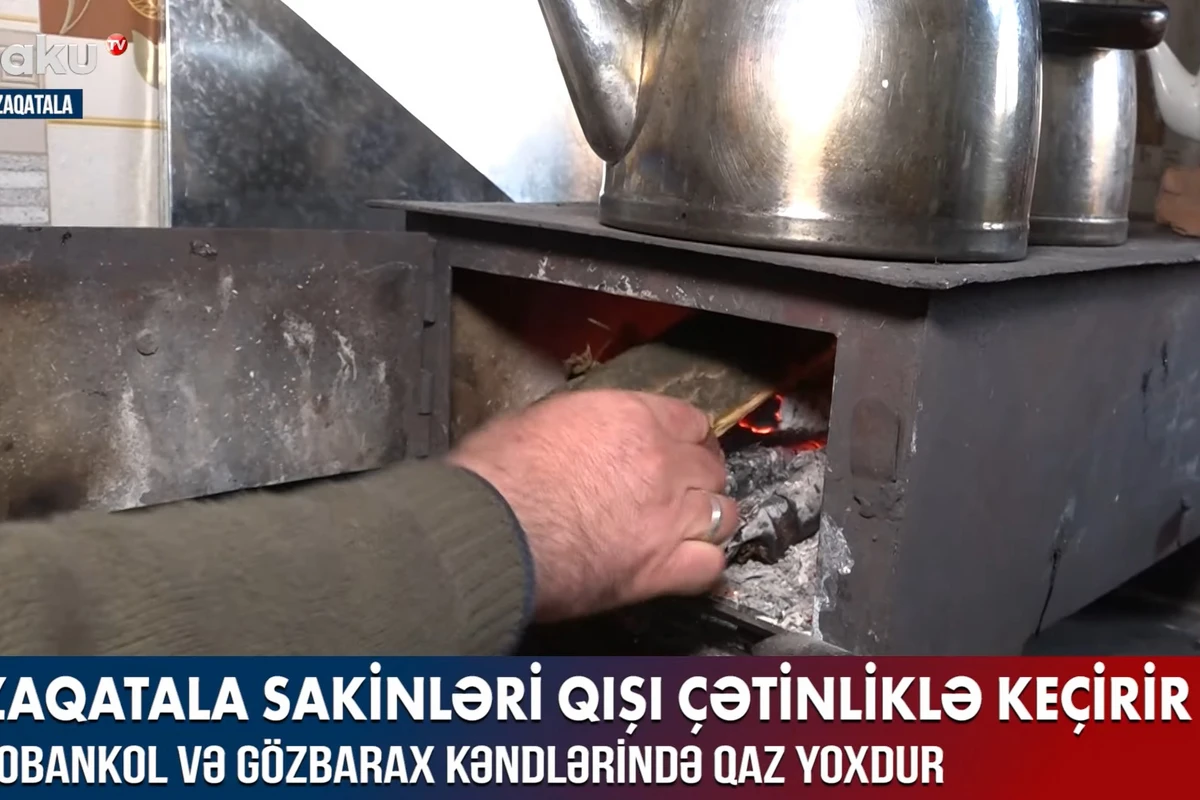 Zaqatalanın qazsız kəndlərinin çətinlikləri - VİDEO