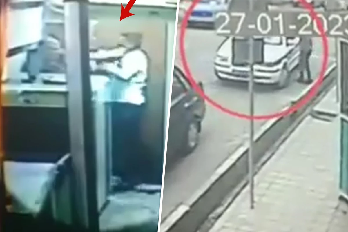 Səfirliyimizə hücumun YENİ GÖRÜNTÜLƏRİ - İran polisi ərazidən qaçır - ANBAAN VİDEO