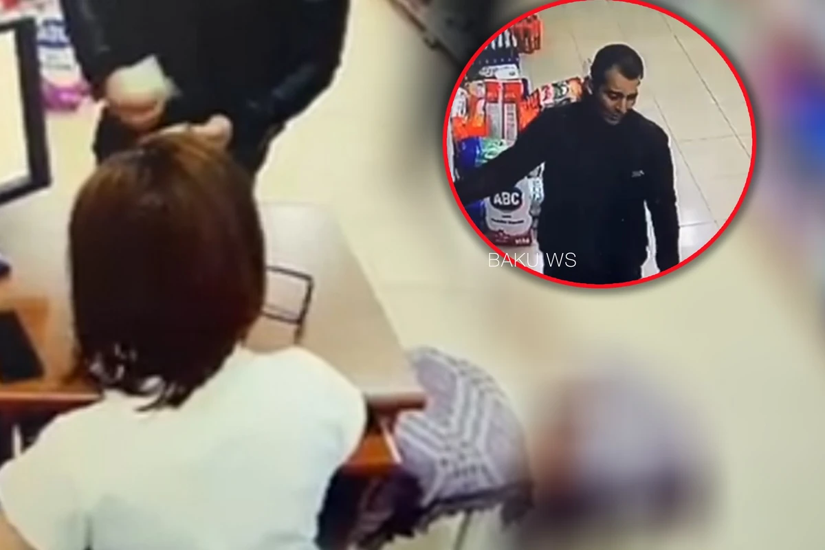 Satıcını aldadaraq 100 manat pulunu alıb getdi - ANBAAN VİDEO