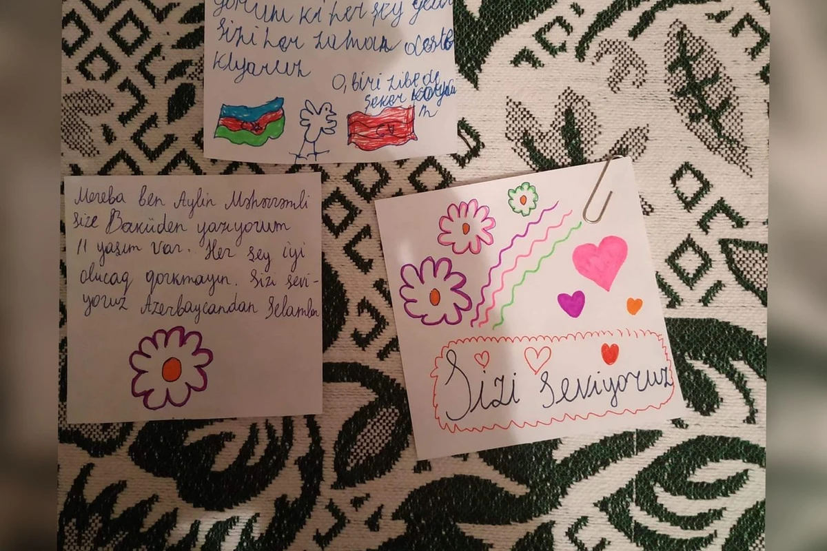 Bakıdan Türkiyəyə duyğulandıran mesaj: - Hər şey yaxşı olacaq, Sizi sevirik - FOTO