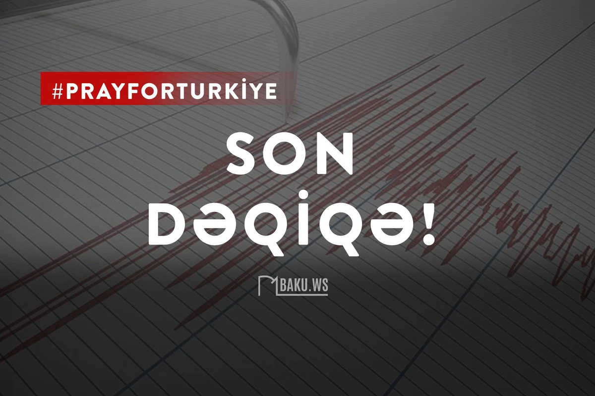 Türkiyədə yenə zəlzələ oldu