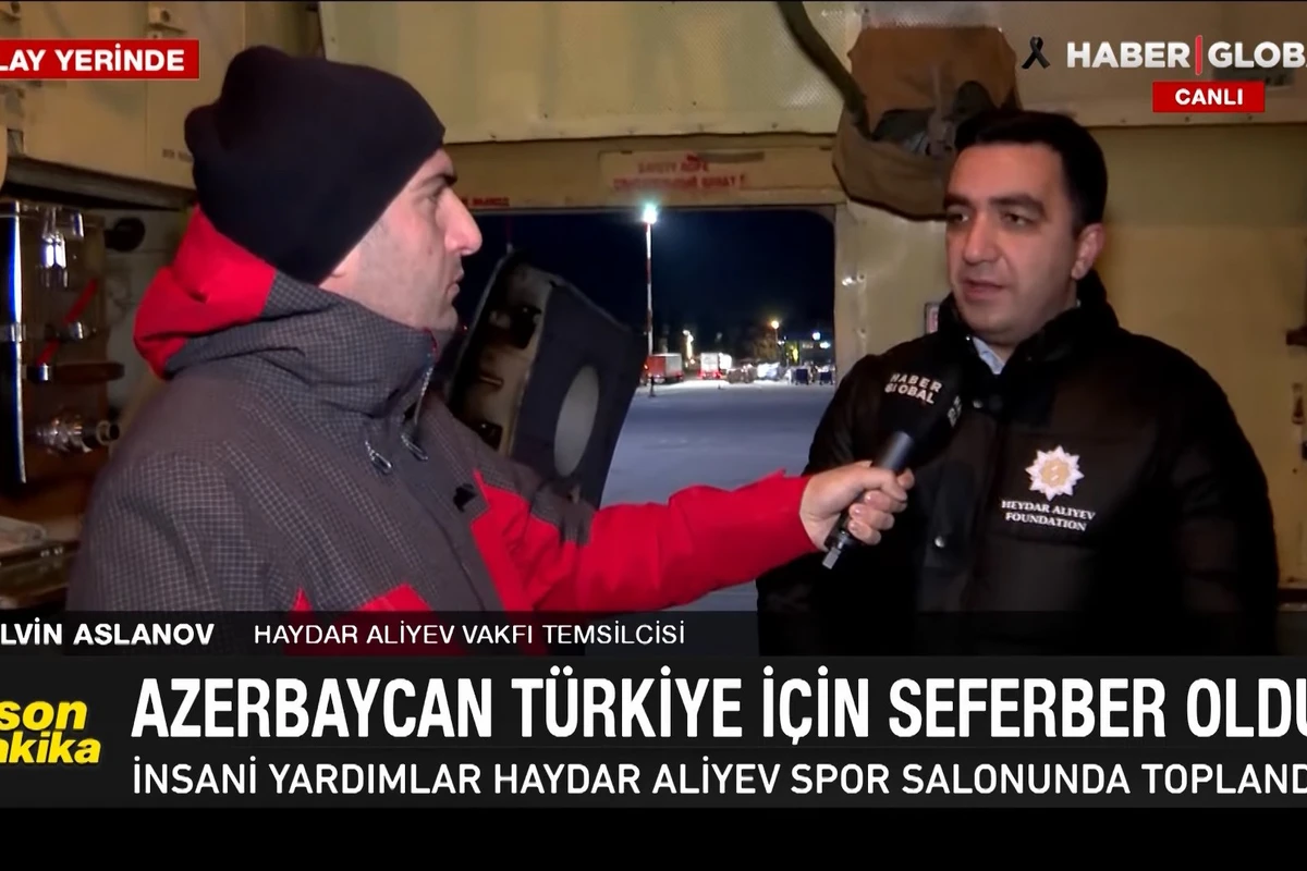 Haber Global Heydər Əliyev Fondunun göndərdiyi humanitar yardım haqqında süjet hazırladı - VİDEO Haber Global Heydər Əliyev Fondunun göndərdiyi humanitar yardım haqqında süjet hazırladı - VİDEO