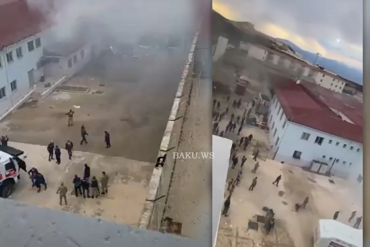 В Хатае заключенные подняли бунт: есть погибшие и раненые - ВИДЕО