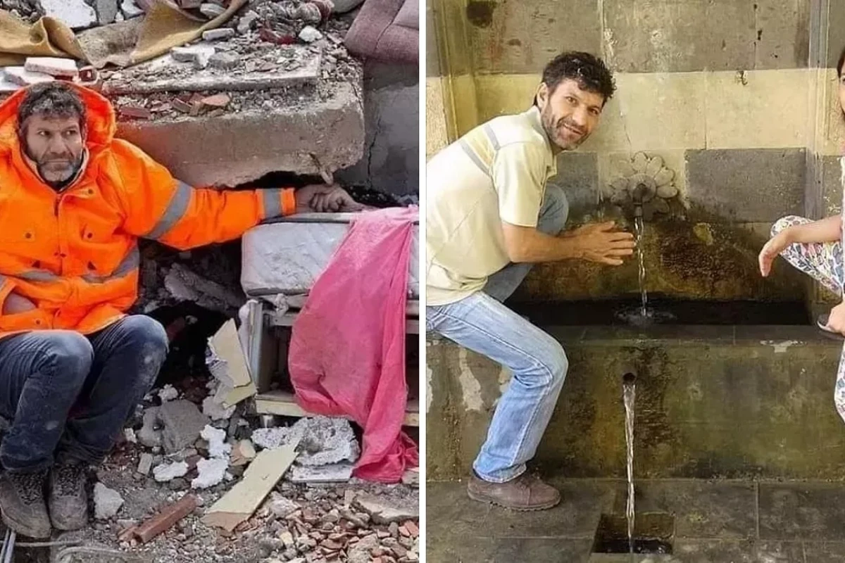 Dağıntılar altındakı qızının əlini buraxmayan ata DANIŞDI: Əllərimlə dağıntıları qazmağa çalışdım - FOTO/VİDEO