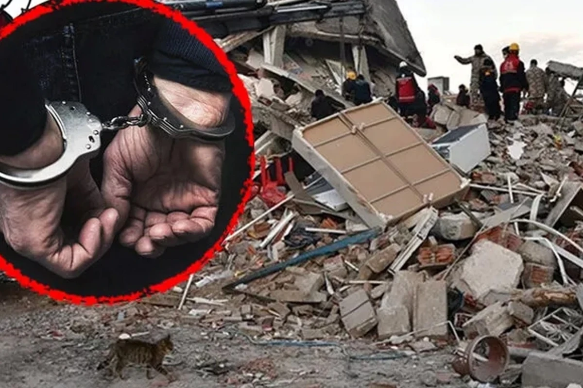 Türkiyədə zəlzələdə uçan binalara görə 8 nəfər həbs edilib