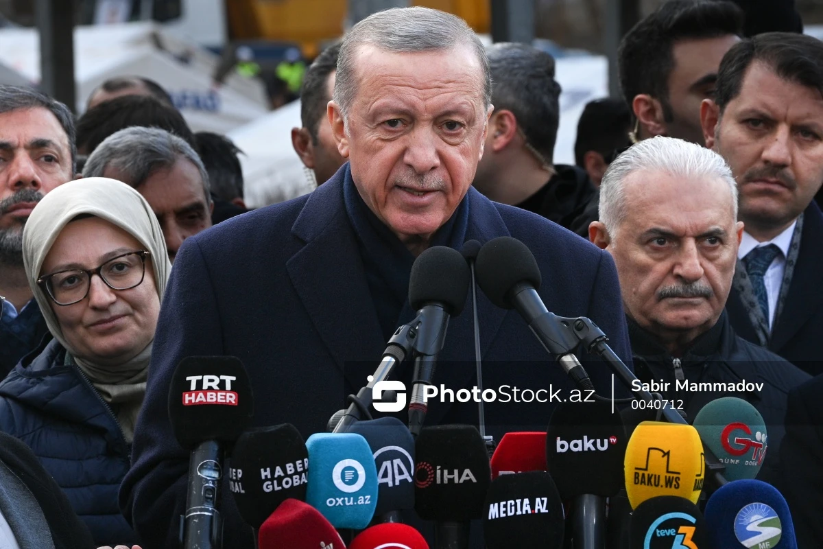 Ərdoğan: Sığınacaqlarda 1,1 milyon vətəndaşımız var