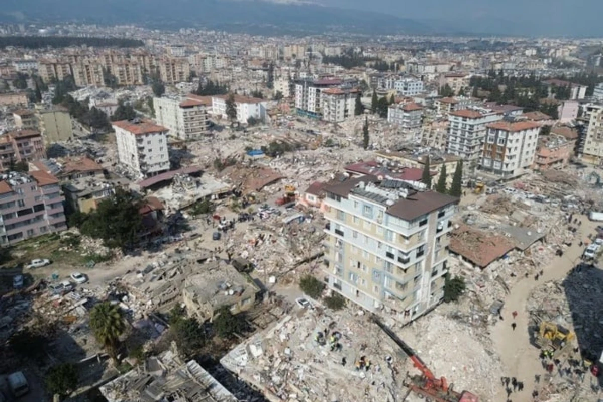 Hatayın ürəkağrıdan mənzərəsi - FOTO/VİDEO