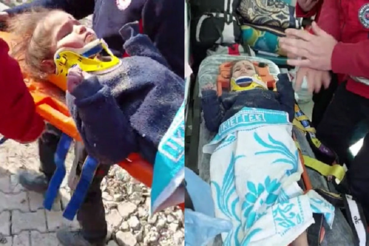 В турецком Хатае спустя 150 часов после землетрясения спасли 3-летнего ребенка - ВИДЕО