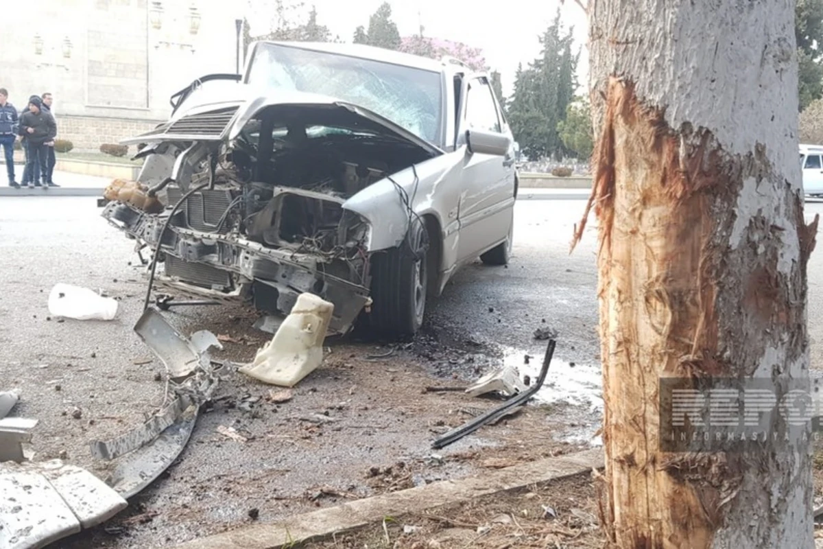 Zəncirvari yol qəzası - Yaralılar var - FOTO