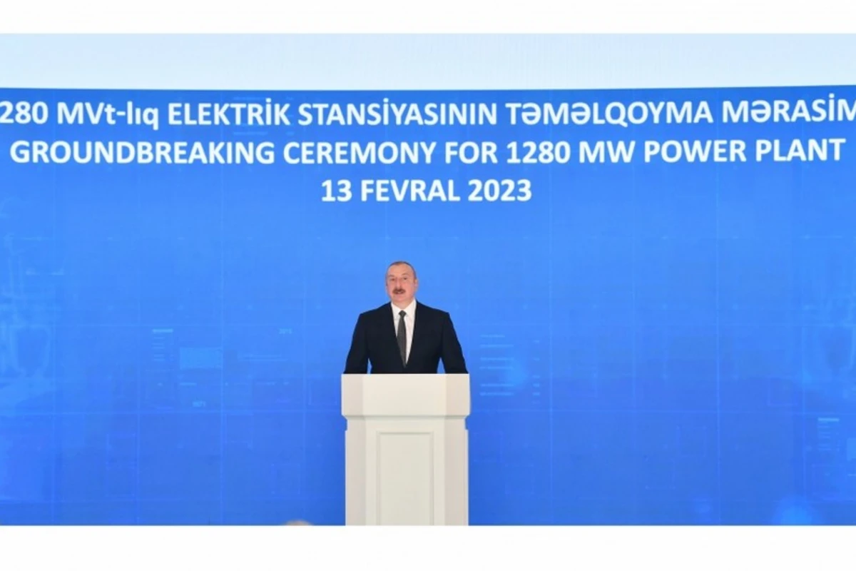 Prezident: Yeni elektrik stansiyası ölkəmizin enerji potensialını böyük dərəcədə gücləndirəcək