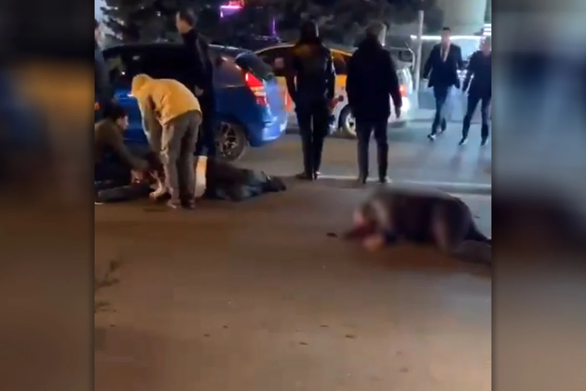 Bakıda avtobus piyadaları vurub, digər maşının üstünə ATDI - Ölən və yaralanan var - VİDEO