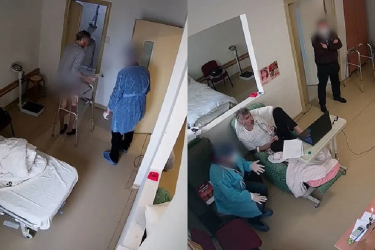В Грузии опубликованы новые кадры Саакашвили из клиники - ВИДЕО