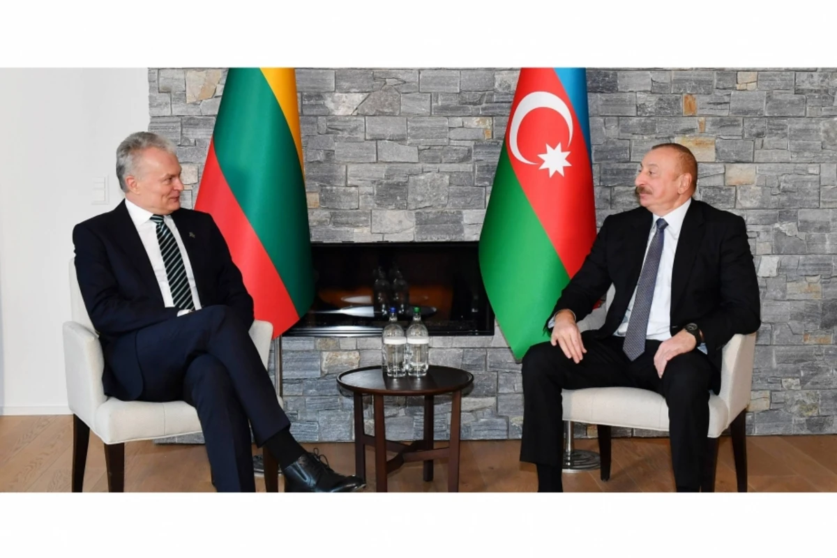 Президент: Мы придаем особое значение развитию отношений между Азербайджаном и Литвой
