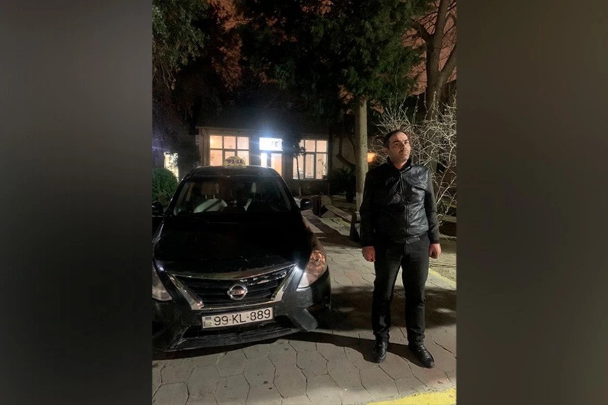 Paytaxtda narkotik aludəçisi olan taksi sürücüsü həbs olunub