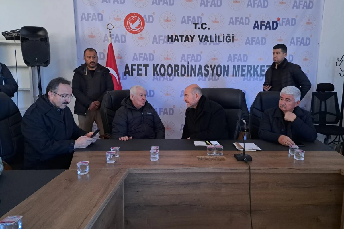 General-leytenant Etibar Mirzəyev Hatayda yerləşən Koordinasiya Mərkəzində toplantı keçirilib - FOTO