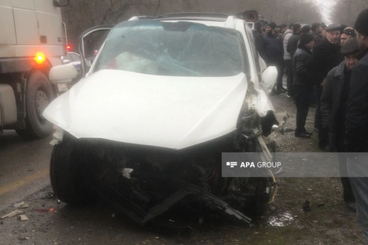 Xaçmazda ağır yol qəzası - 3 nəfər ölüb - FOTO