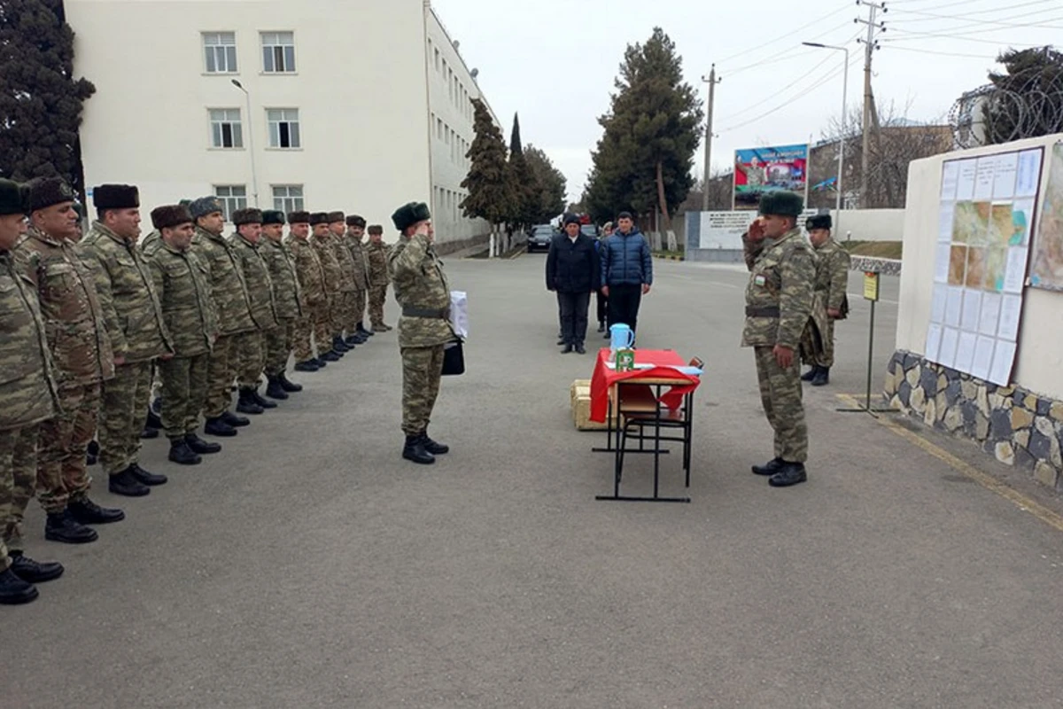 Командно-штабные учения на базе мобилизационного обеспечения азербайджанской армии- ВИДЕО