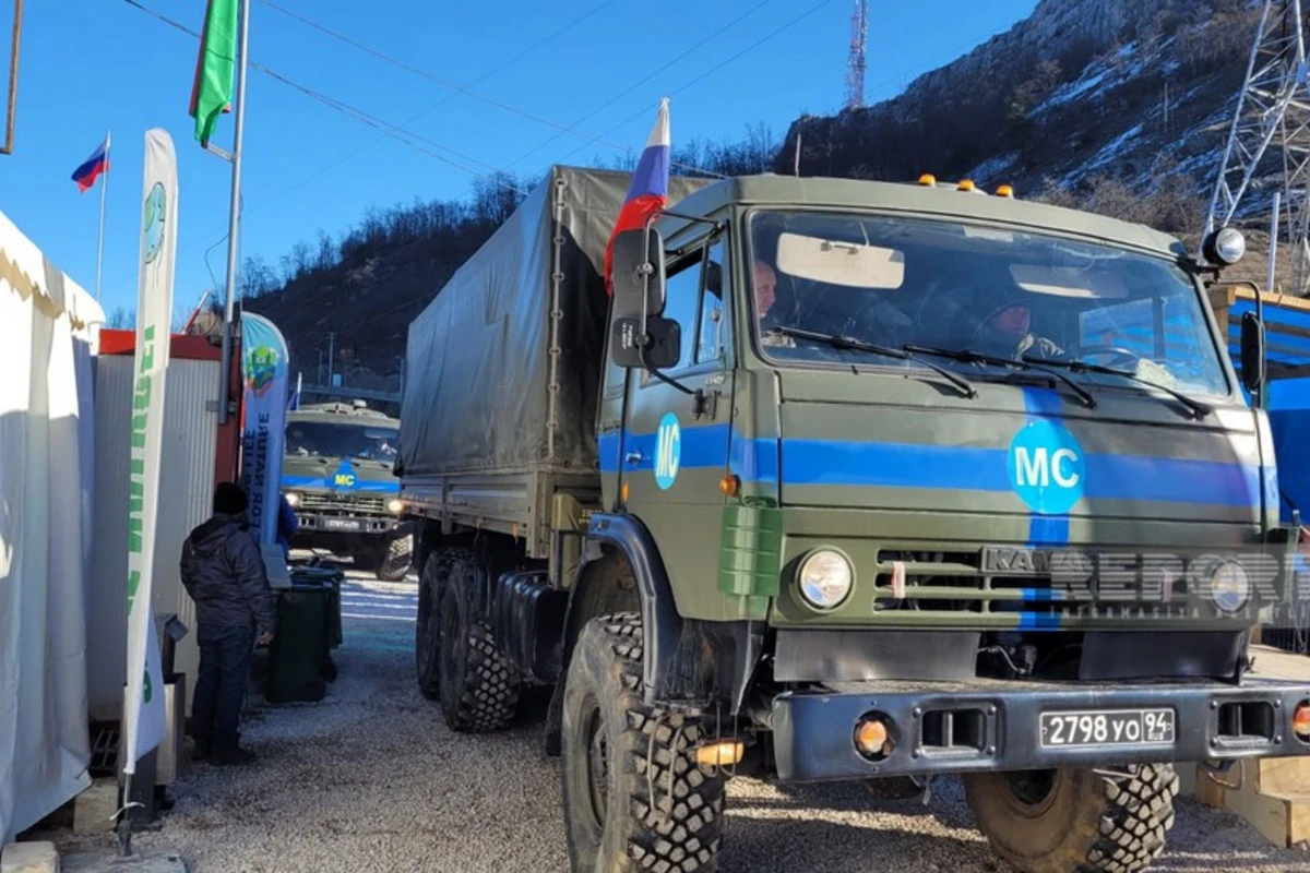 По дороге Ханкенди-Лачын беспрепятственно проехали 45 автомобилей РМК - ОБНОВЛЕНО + ФОТО