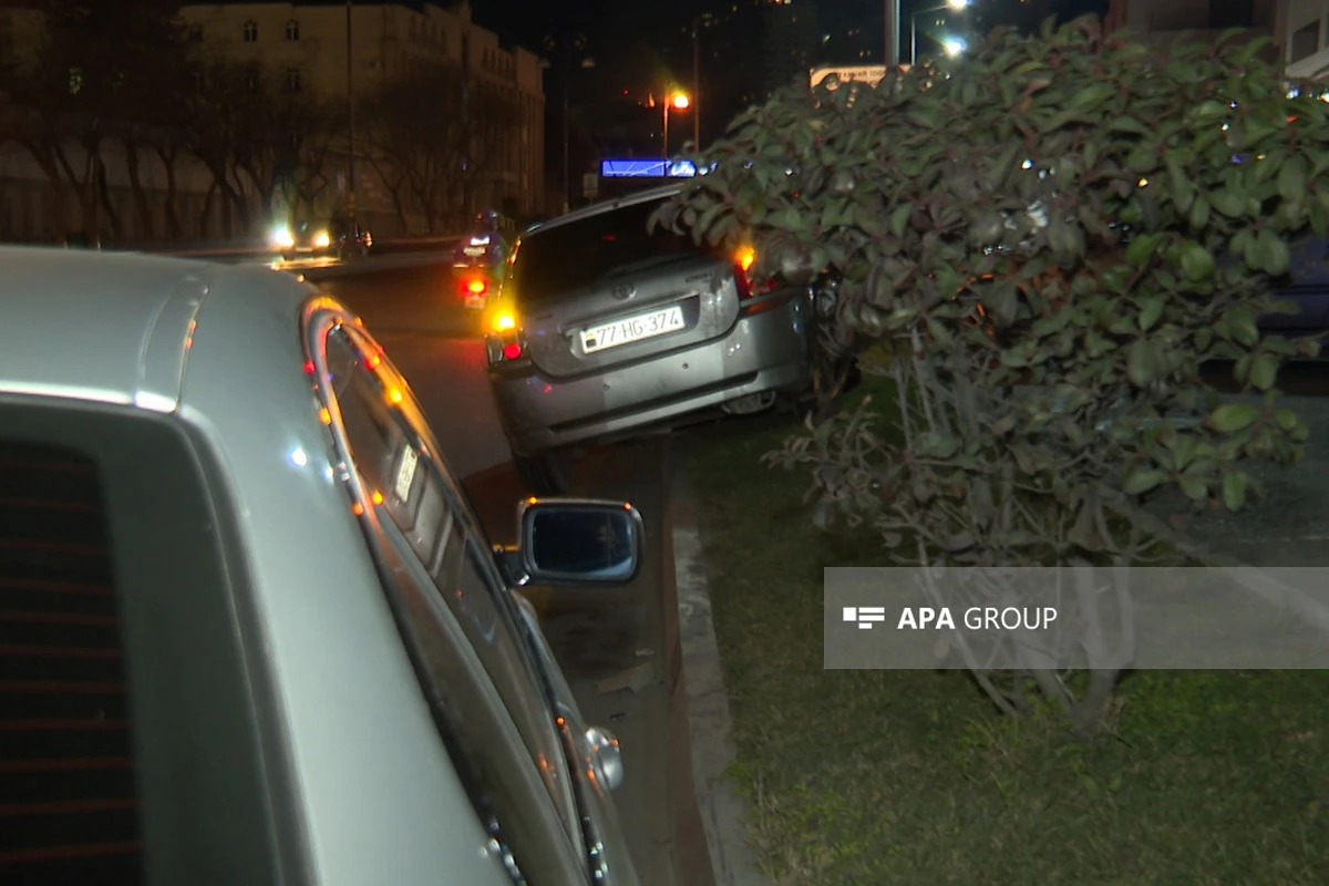 Tbilisi prospektində zəncirvari qəza olub - FOTO