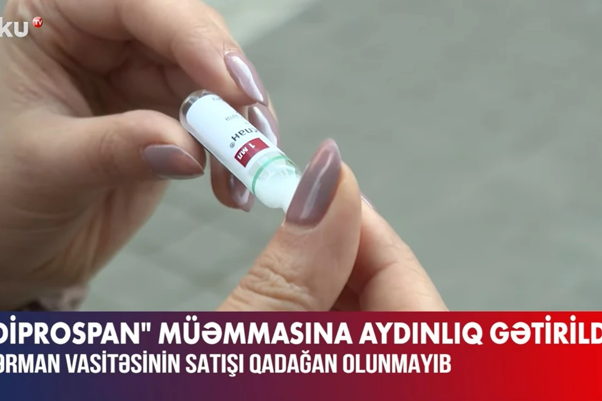 Azərbaycanda qadağan olunduğu deyilən dərmanın müəmmasına aydınlıq gətirildi - RƏSMİ - VİDEO