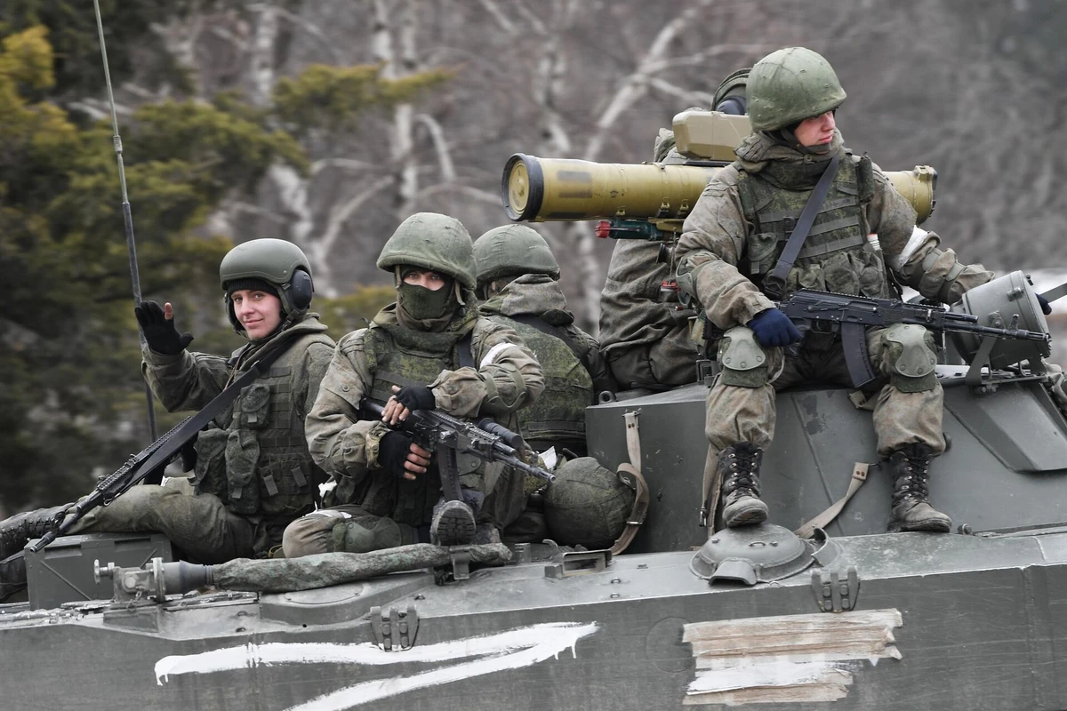 Российские войска наступают в Украине на пяти направлениях