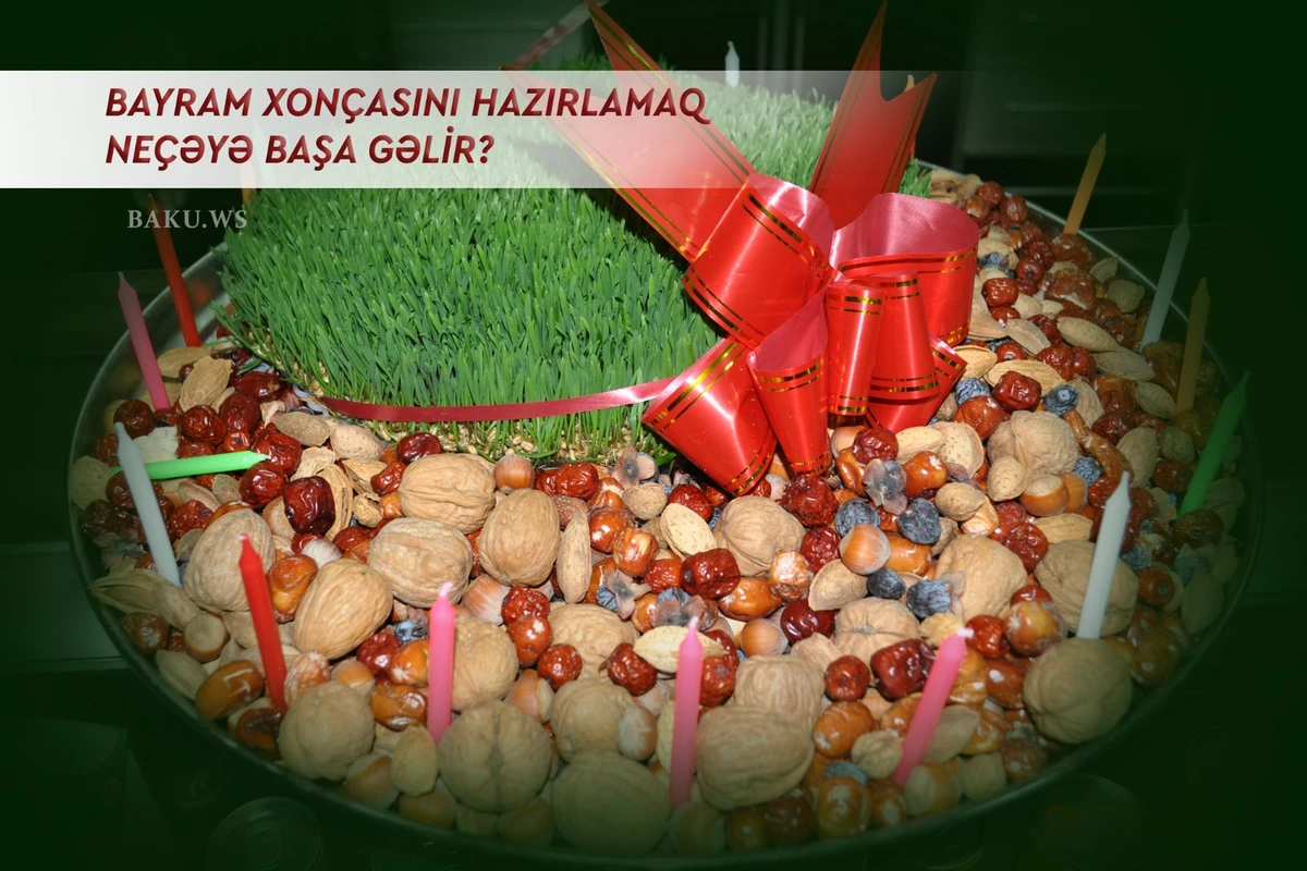 Bayram xonçasını hazırlamaq neçəyə başa gəlir? - QİYMƏT