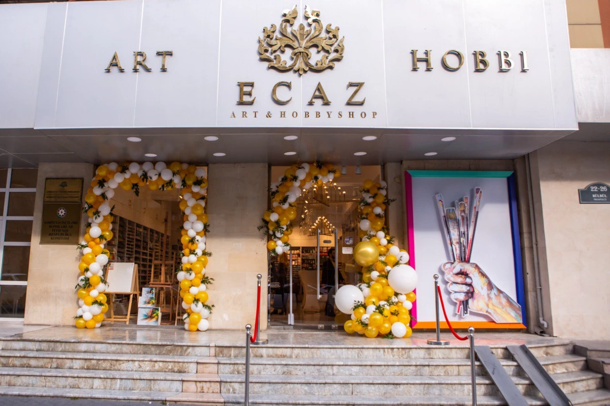 Ecaz Art &amp; Hobby Shop distribüter şirkətinin ikinci filialının açılışı oldu - FOTO/VİDEO