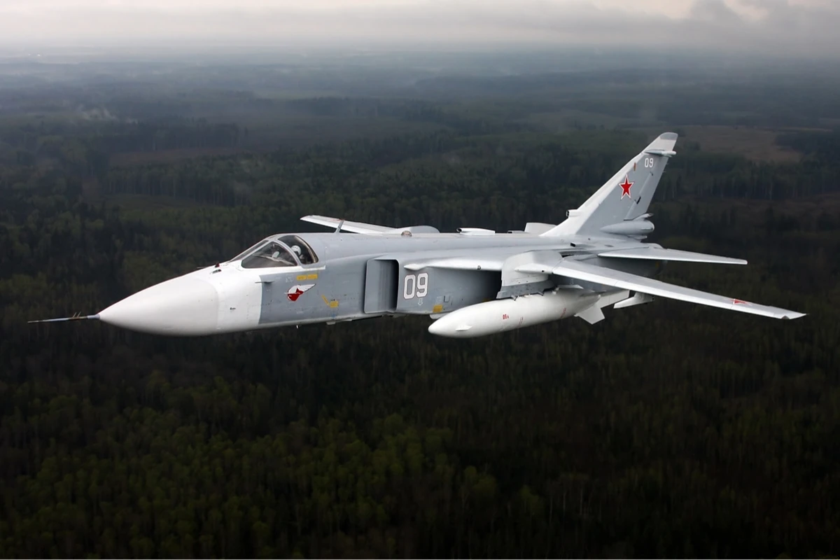 В России разбился Су-24