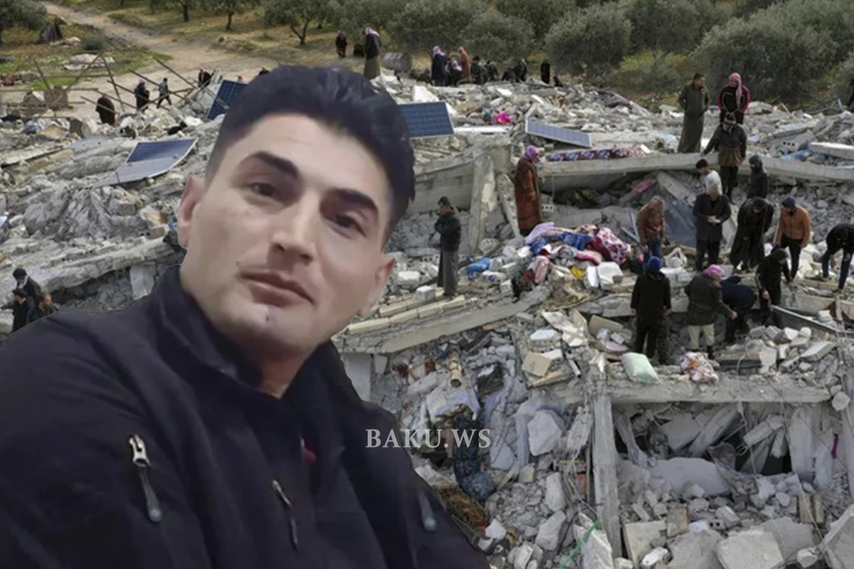 Zəlzələdə ölən adam dəfn edilərkən dirildi - FOTO