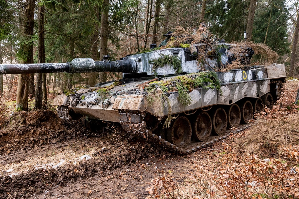 Танки Leopard 2 уже в Украине