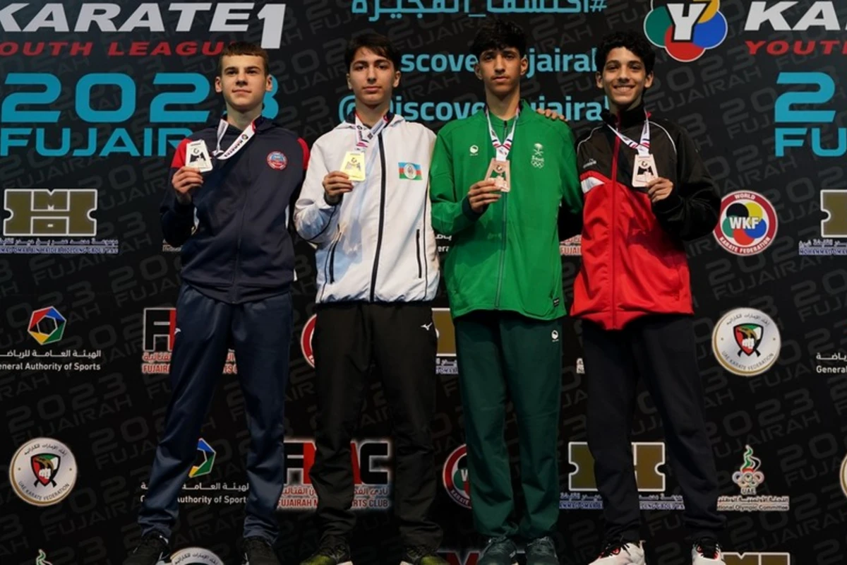 Karateçimiz Fujeirada qızıl medal qazanıb - FOTO