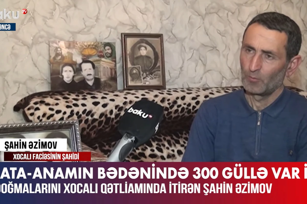 Xocalı sakini: Ata-anamın bədənində 300 güllə var idi - VİDEO