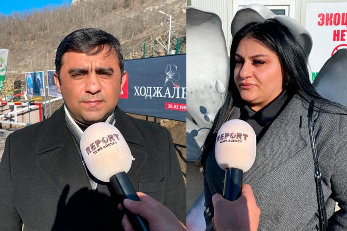 Soyqırımında hər iki valideynini itirənlər: “Dinc ekoloji aksiyada Xocalıya ədalət tələb edirik” - FOTO