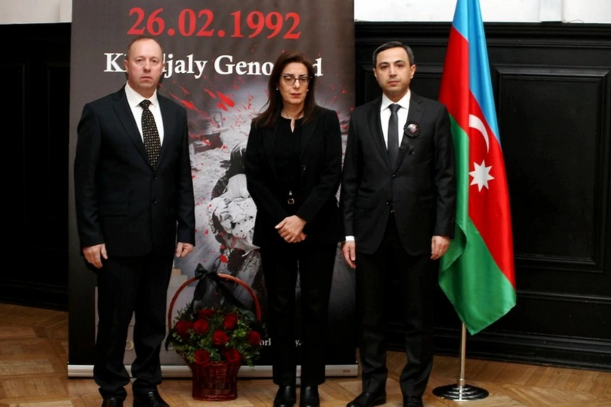 Estoniyada Xocalı soyqırımının ildönümü ilə bağlı anım tədbiri keçirilib - FOTO