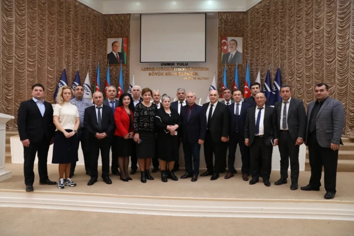 Dəmiryolçuların Müstəqil Həmkarlar İttifaqı Respublika Komitəsinin növbədənkənar Plenumu keçirilib - FOTO