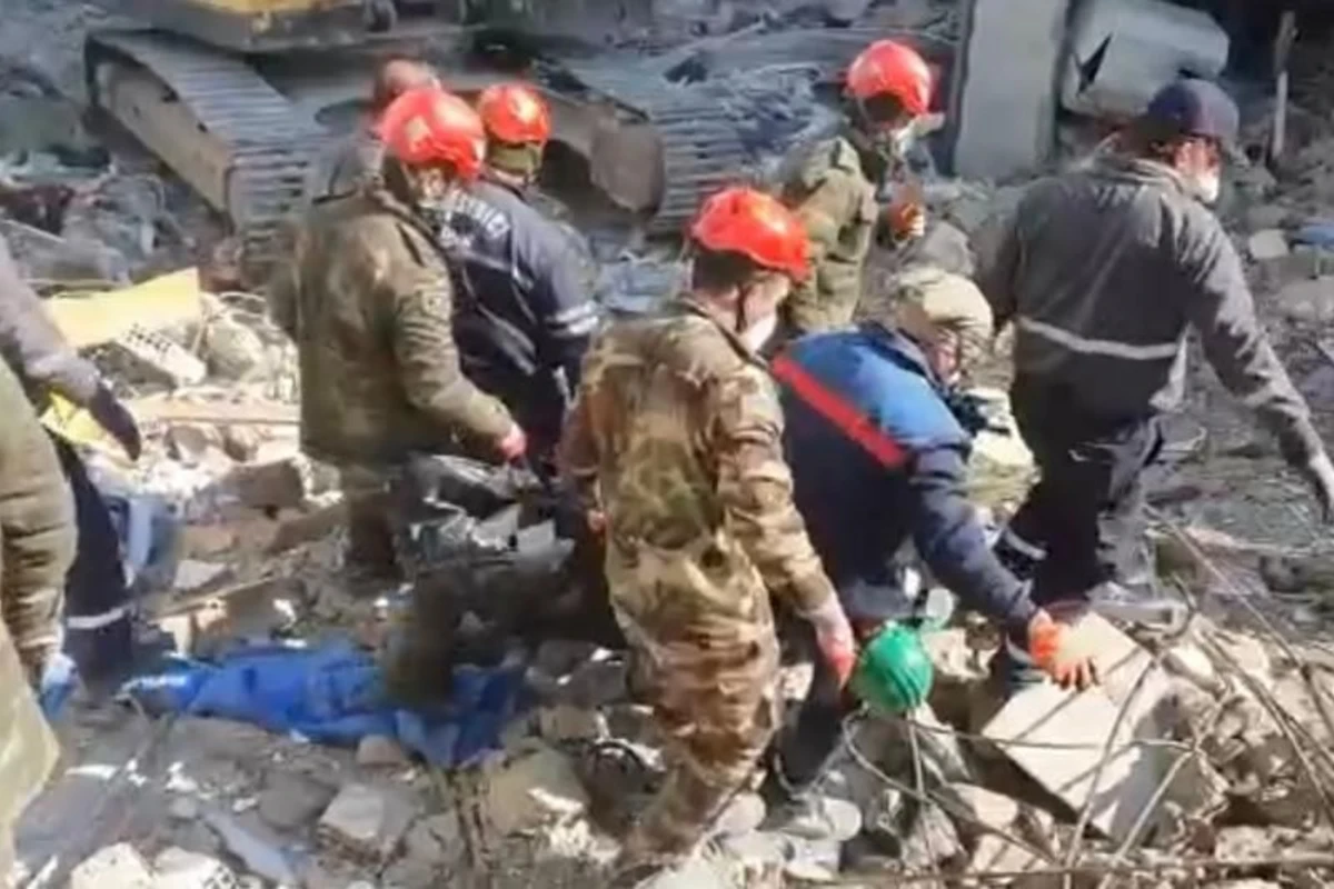 Bu gün Türkiyədə yalnız Azərbaycanın xilasedicilər qrupu qalıb