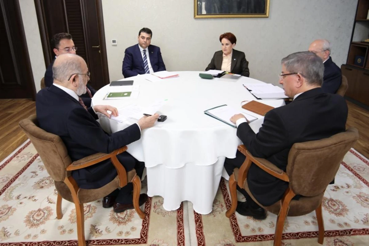 Türkiyə müxalifətinin vahid namizədi bu tarixdə açıqlanacaq - FOTO Türkiyə müxalifətinin vahid namizədi bu tarixdə açıqlanacaq - FOTO