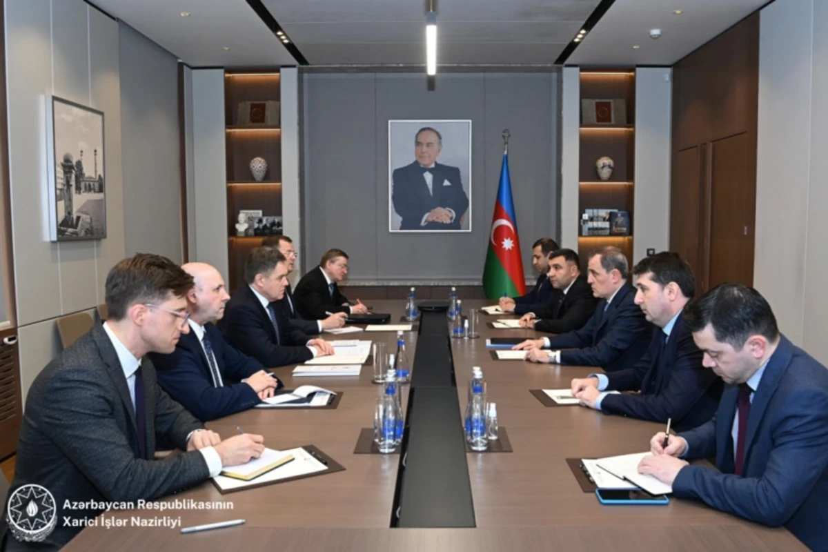 Ceyhun Bayramov Belarus Baş nazirinin müavini ilə görüşüb