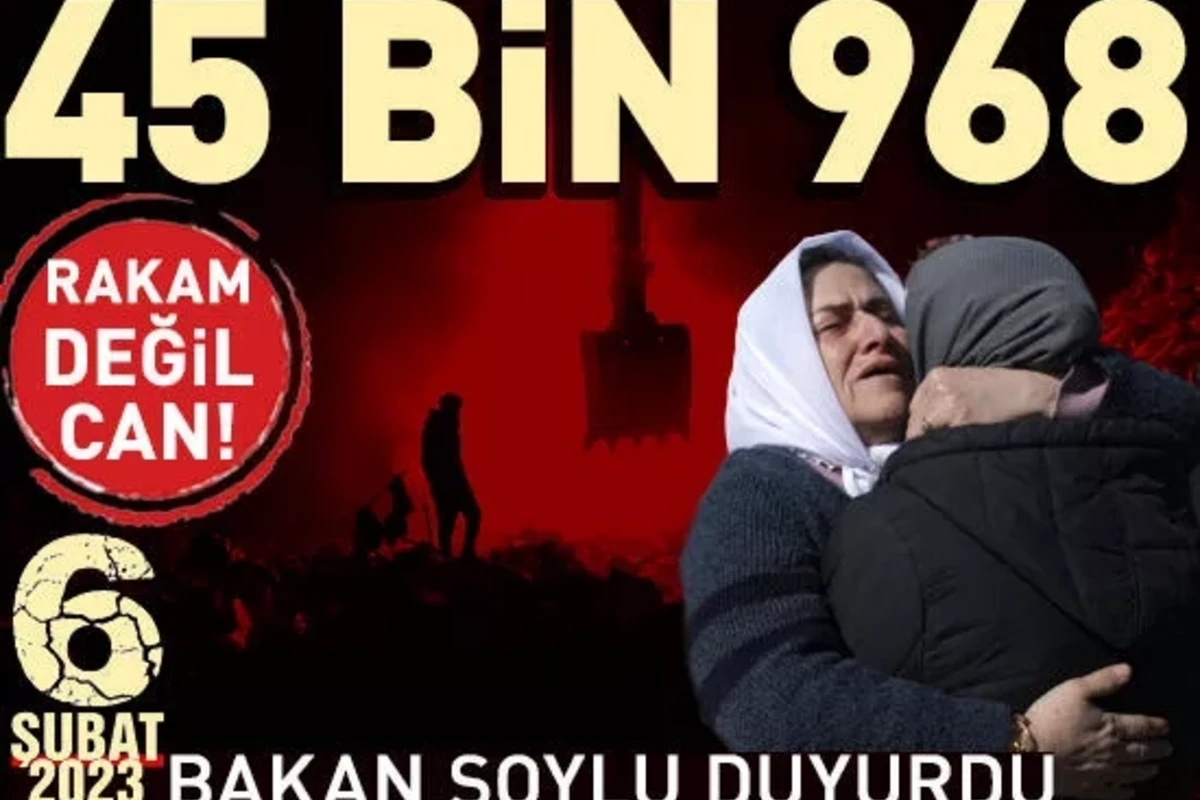 Türkiyədə zəlzələdə ölənlərlə bağlı YENİ RƏQƏMLƏR AÇIQLANDI