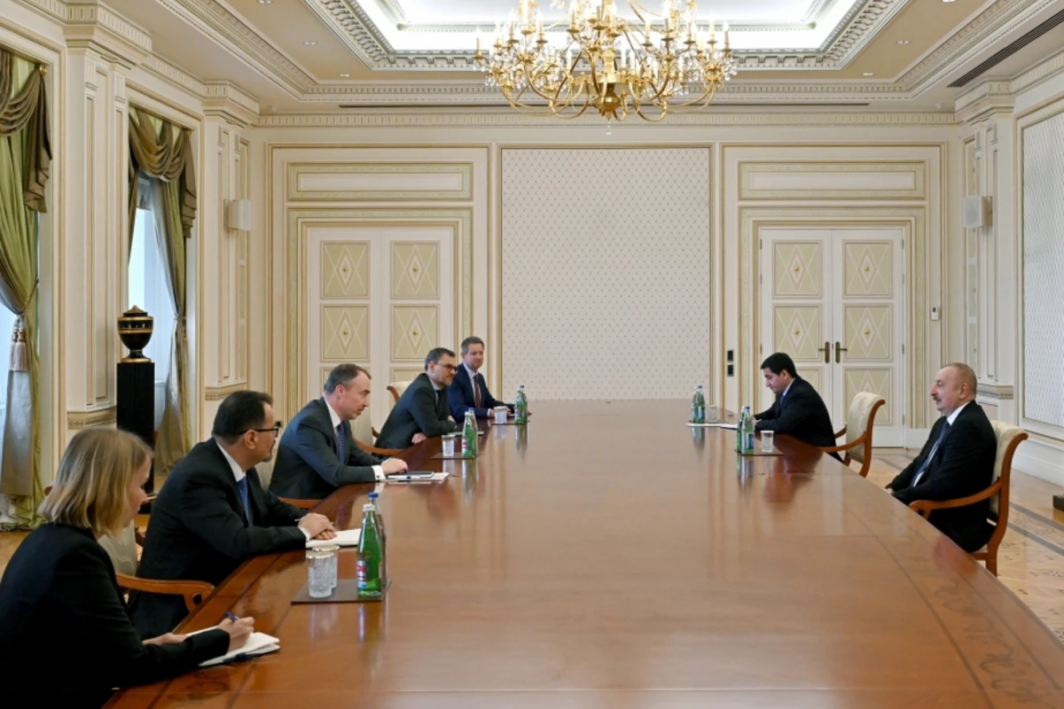 Президент Ильхам Алиев принял спецпредставителя Европейского Союза по Южному Кавказу - ОБНОВЛЕНО