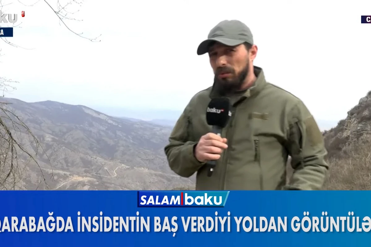 Qarabağda ermənilərin təxribata əl atdığı ərazidən görüntülər - VİDEO