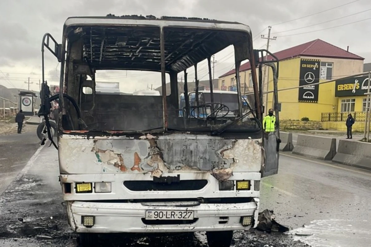 Bakıda alışıb yanan avtobusda sərnişin olub? - RƏSMİ AÇIQLAMA - VİDEO - YENİLƏNİB