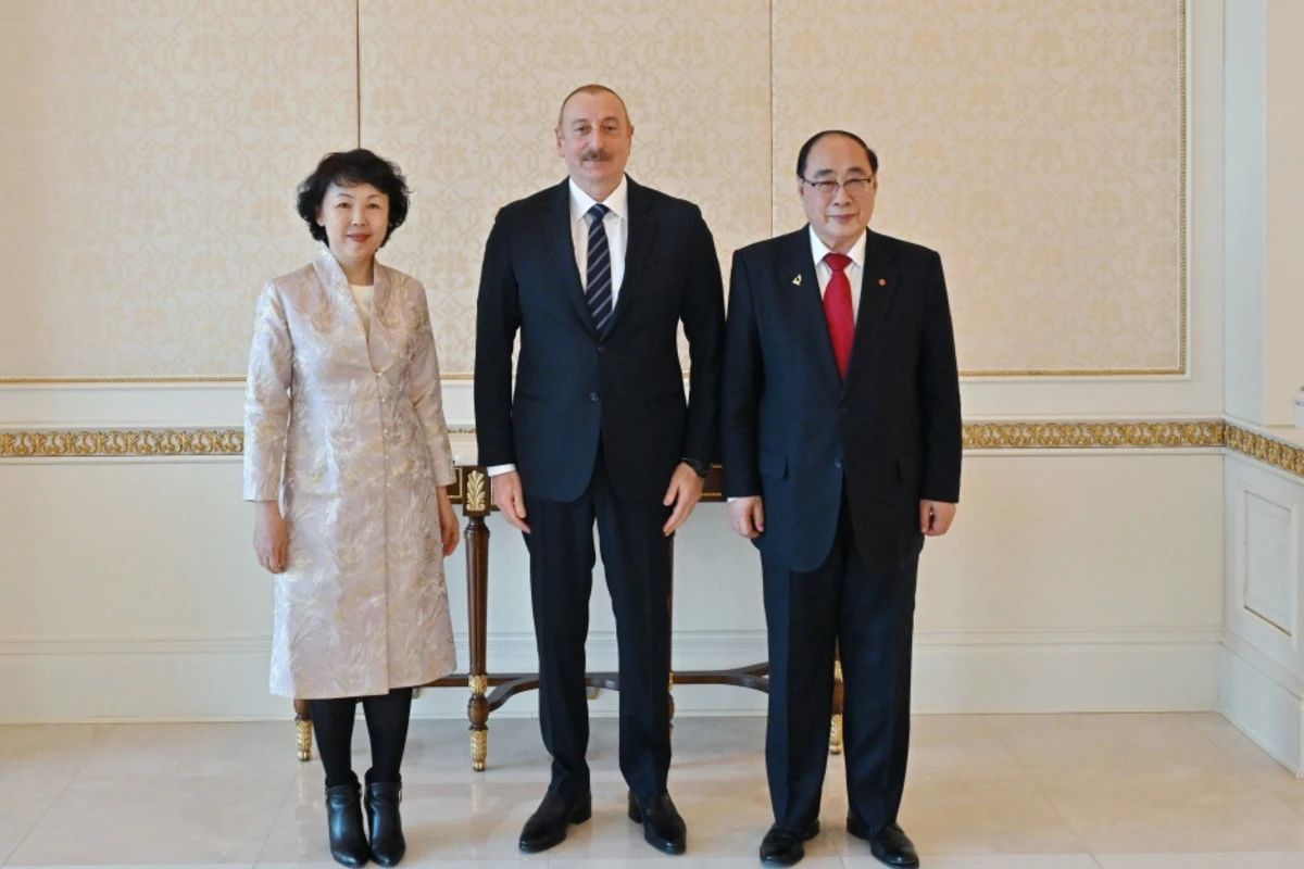 İlham Əliyev Çin Hökumətinin Avropa məsələləri üzrə xüsusi nümayəndəsini qəbul edib - FOTO - YENİLƏNİB