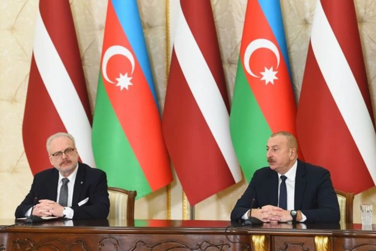 İlham Əliyev: “Latviya prezidentinin bugünkü səfəri sıx əməkdaşlığımızın yaxşı təzahürüdür”