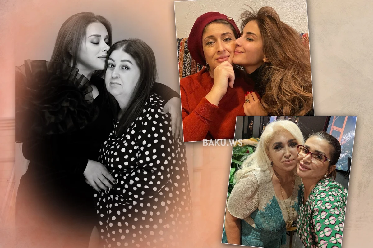 Azərbaycanlı məşhurlar anaları ilə görüntülərini paylaşdı - FOTO