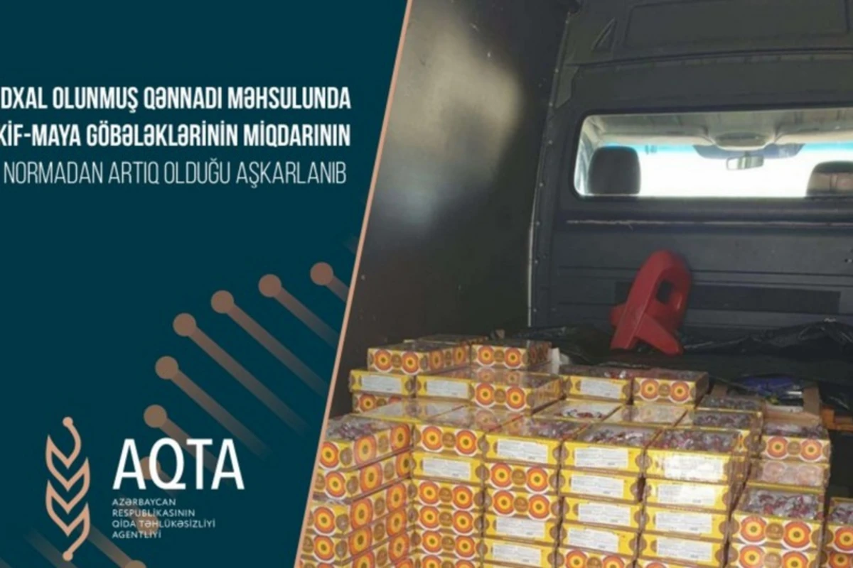 Rusiyadan Azərbaycana gətirilən konfetdə kif-maya göbələkləri aşkarlandı